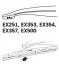 ExactFit Rear Щітка склоочисника,задня OEM (500мм) TRICO EX500 (фото 4)