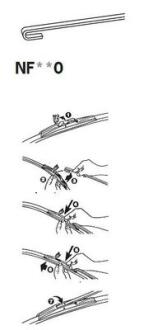 NeoForm Щітка склоочисника,безкаркасна (530мм) TRICO NF530