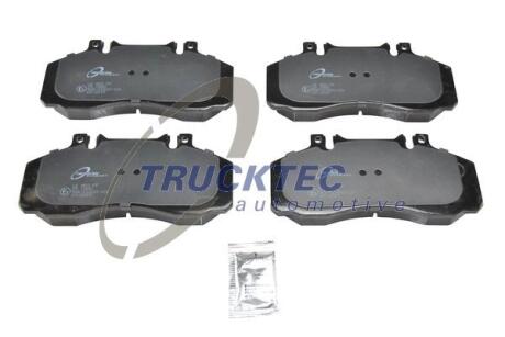 Комплект гальмівних накладок, дискове гальмо TRUCKTEC 02.35.146