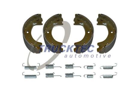 Комплект гальмівних колодок, стоянкове гальмо TRUCKTEC 02.35.367