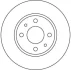 - Гальмівний диск TRW DF1740 (фото 2)