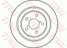 Диск гальмівний задн лів/прав SUBARU FORESTER, IMPREZA, LEGACY I, LEGACY II, LEGACY III, LEGACY IV, LEGACY OUTBACK, REX II 0.7-3.0 08.82-10.12 TRW DF3092 (фото 2)