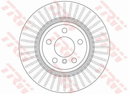 Диск гальмівний задн лів/прав BMW 3 (F30, F80), 3 (F31), 3 GRAN TURISMO (F34), 4 (F32, F82), 4 (F33, F83), 4 GRAN COUPE (F36) 2.0-3.0H 11.11- TRW DF6512S