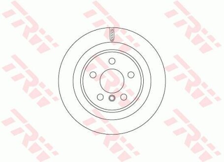 Гальмівний диск TRW DF6755