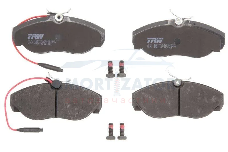 Комплект гальмівних колодок TRW GDB1105 (фото 1)