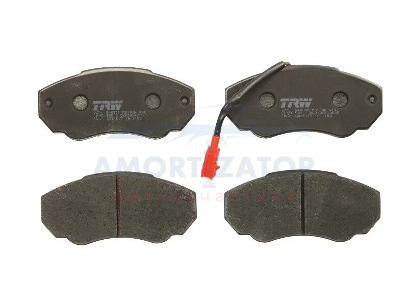 Гальмівні колодки TRW GDB1517 (фото 1)