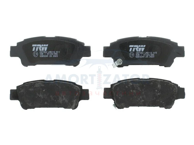 Гальмівні колодки, дискові TRW GDB3249 (фото 1)