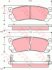 Комплект гальмівних колодок задн, MAZDA 929 III, 929 IV, 929 V, XEDOS 9 2.0-3.0 06.87- TRW GDB3264 (фото 1)