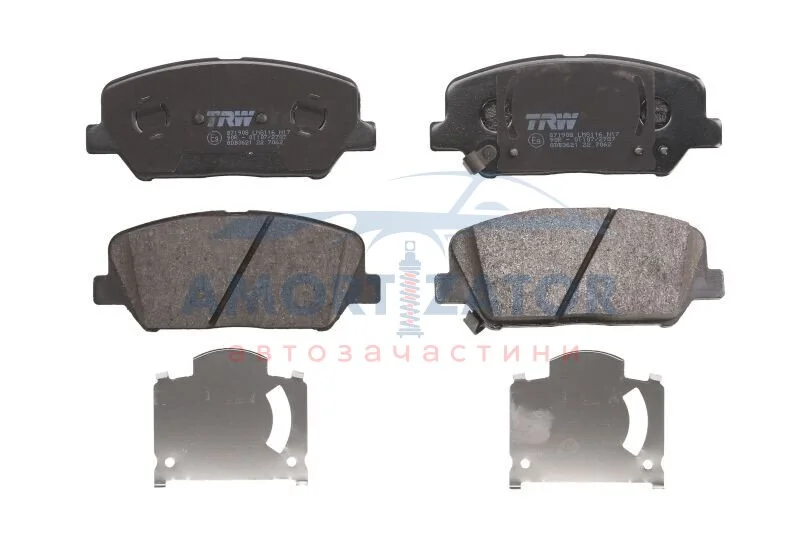 Колодки гальмівні дискові TRW GDB3621 (фото 1)