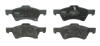 Комплект гальмівних колодок передн, CHRYSLER RAM, VOYAGER III, VOYAGER IV DODGE CARAVAN 2.0-3.8 01.95-07.09 TRW GDB4129 (фото 1)