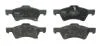 Комплект гальмівних колодок передн, CHRYSLER RAM, VOYAGER III, VOYAGER IV DODGE CARAVAN 2.0-3.8 01.95-07.09 TRW GDB4129 (фото 1)
