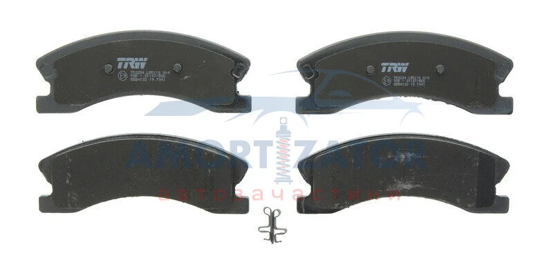 Гальмівні колодки TRW GDB4133 (фото 1)