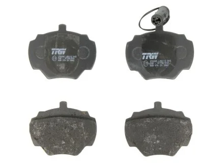Комплект гальмівних колодок задн, LAND ROVER 90 I, DEFENDER, DISCOVERY I, RANGE ROVER I 2.0-4.3 08.81-02.16 TRW GDB976