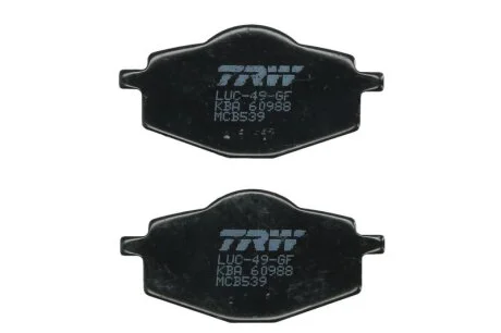 Гальмівна колодка (диск) TRW MCB539