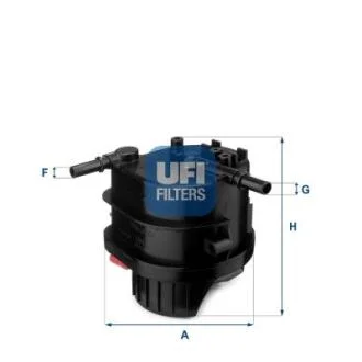Паливний фільтр UFI 24.015.00