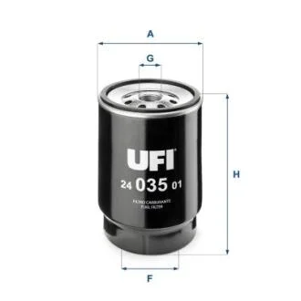 Паливний фільтр UFI 24.035.01