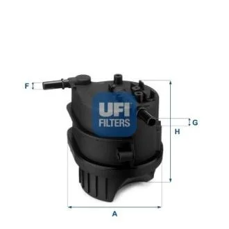 Паливний фільтр UFI 24.343.00