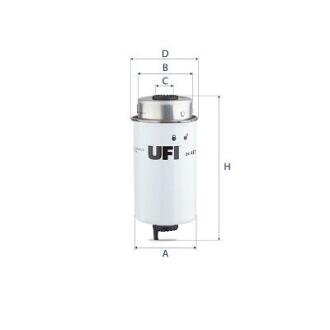 Фільтр паливний UFI 24.457.00