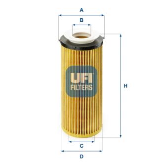 Оливний фільтр UFI 25.096.00