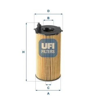 Масляний фільтр UFI 25.167.00