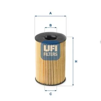 Оливний фільтр UFI 25.201.00