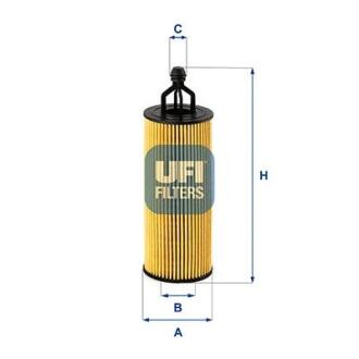 Масляний фільтр UFI 25.251.00