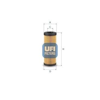 Оливний фільтр UFI 25.269.00