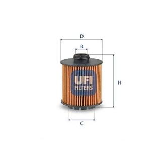 Оливний фільтр UFI 25.288.00