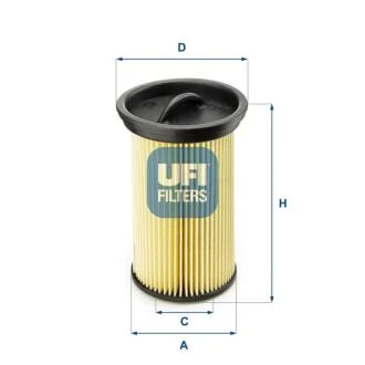 Паливний фільтр UFI 26.005.00
