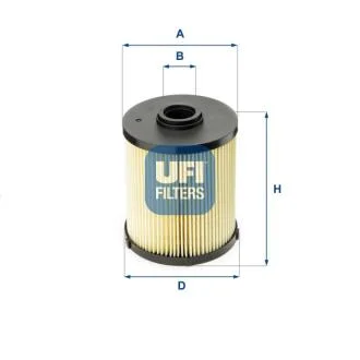 Паливний фільтр UFI 26.006.00