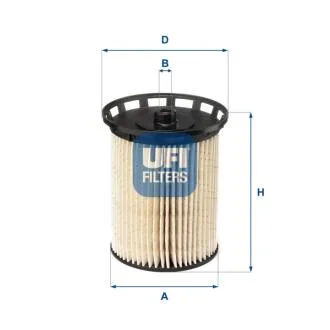 Паливний фільтр UFI 26.129.00