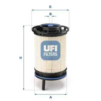 Фільтр палива UFI 26.130.00