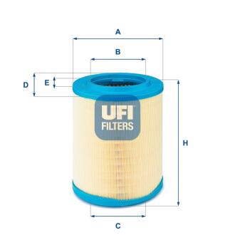Повітряний фільтр UFI 27.606.00