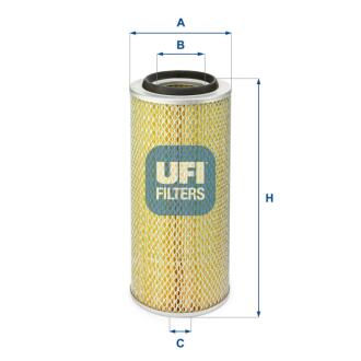 Повітряний фільтр UFI 27.828.00