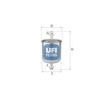 Паливний фільтр UFI 31.529.00