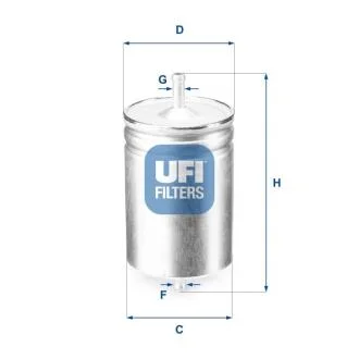 Паливний фільтр UFI 31.583.00