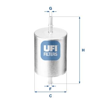 Паливний фільтр UFI 31.817.00
