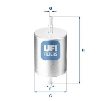 Паливний фільтр UFI 31.817.00