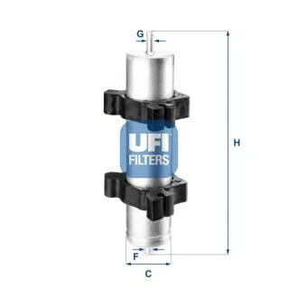 Паливний фільтр UFI 31.824.00