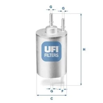 Паливний фільтр UFI 31.958.00