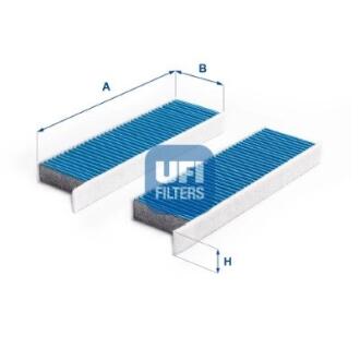 Фільтр, повітря у салоні UFI 34.172.00