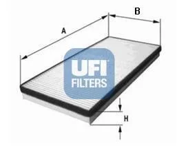 Фiльтр салону UFI 53.015.00