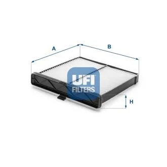 Фільтр, повітря у салоні UFI 53.365.00