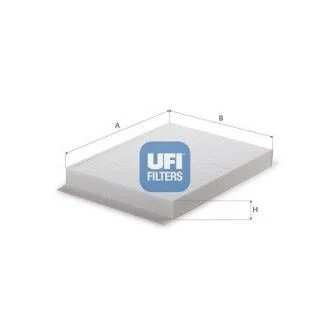 Фільтр, повітря у салоні UFI 53.555.00
