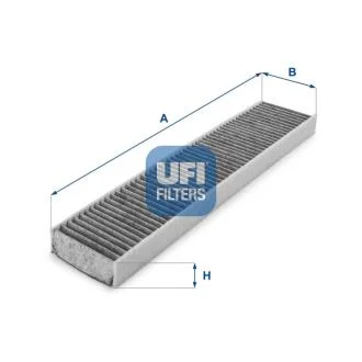 Фільтр, повітря у салоні UFI 54.119.00