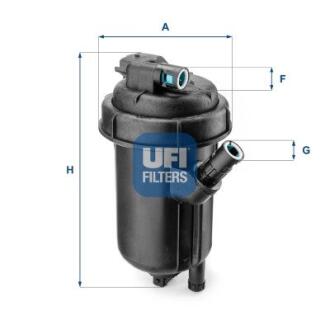 Паливний фільтр UFI 55.125.00