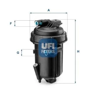 Паливний фільтр UFI 55.163.00