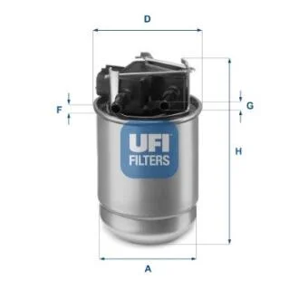 Фільтр палива UFI 55.517.00