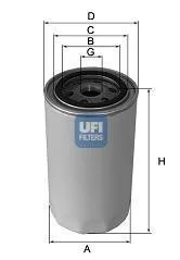 Масляний фiльтр UFI 80.026.00