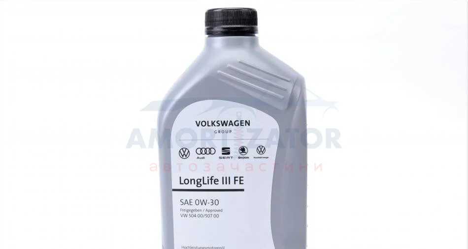 Олива моторна LongLife III SAE 0W-30 (1 Liter) VAG GS55545M2 (фото 1)